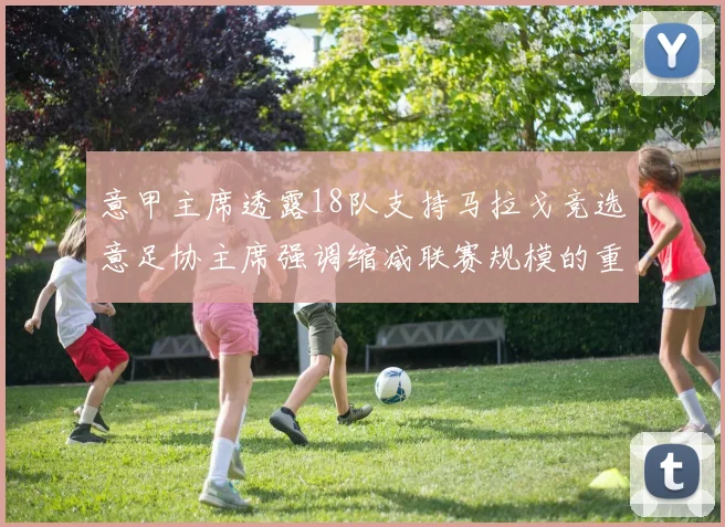 意甲主席透露18队支持马拉戈竞选意足协主席强调缩减联赛规模的重要性